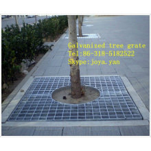 Galvanized tree grate